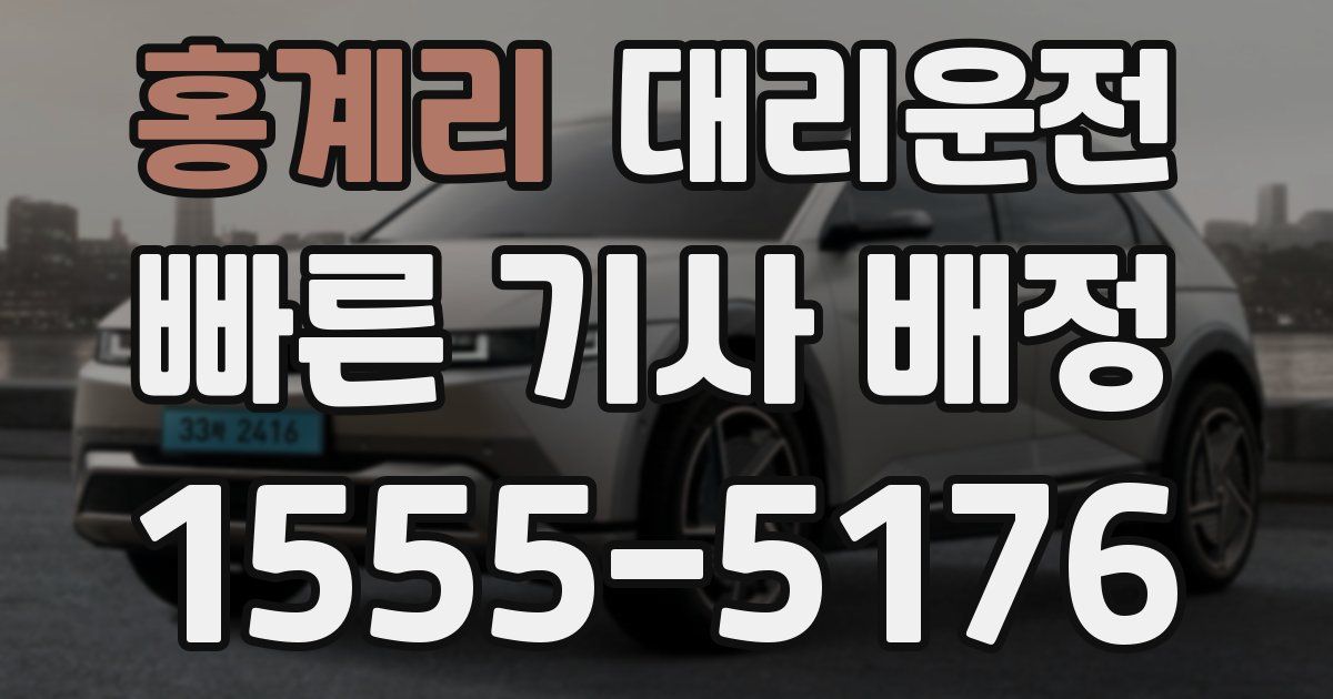 일일대리기사