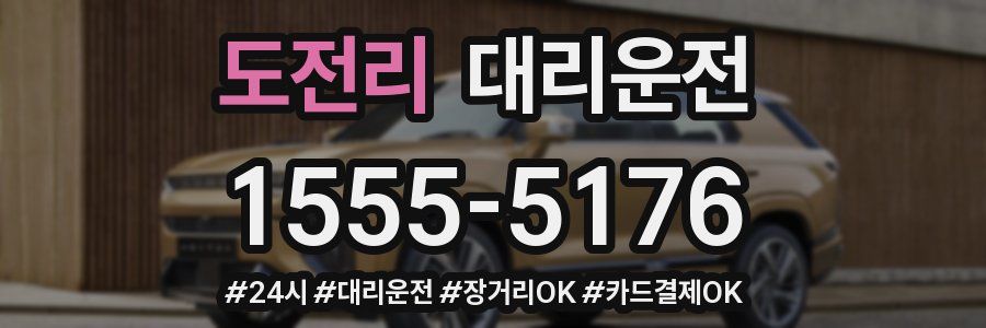 도전리 대리운전