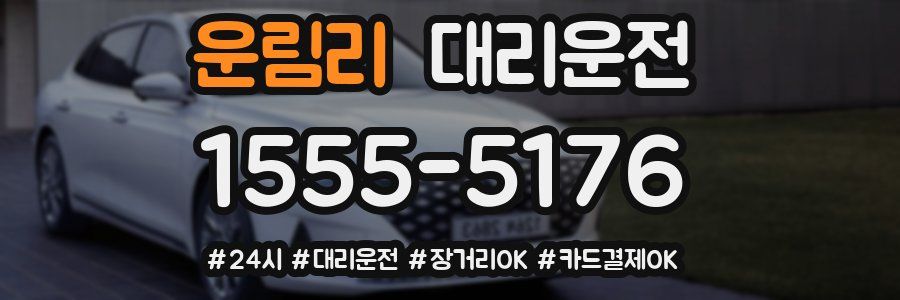 운림리 대리운전