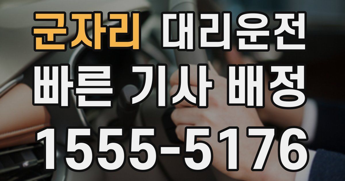 일일대리기사