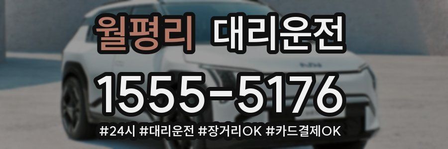 월평리 대리운전