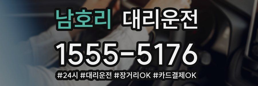 남호리 대리운전