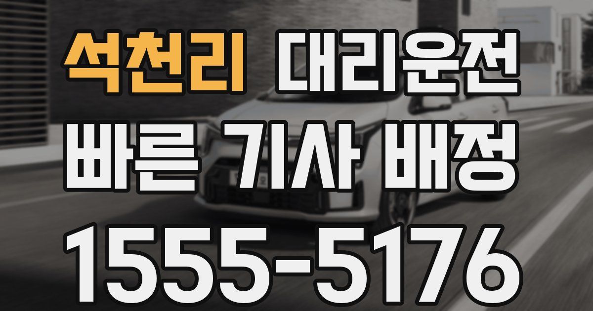 일일대리기사