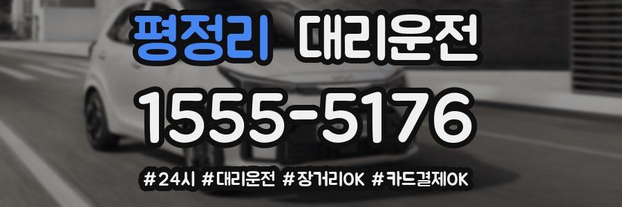 평정리 대리운전