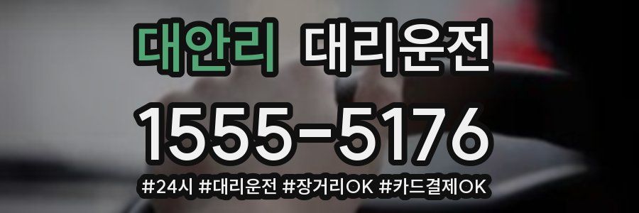 대안리 대리운전