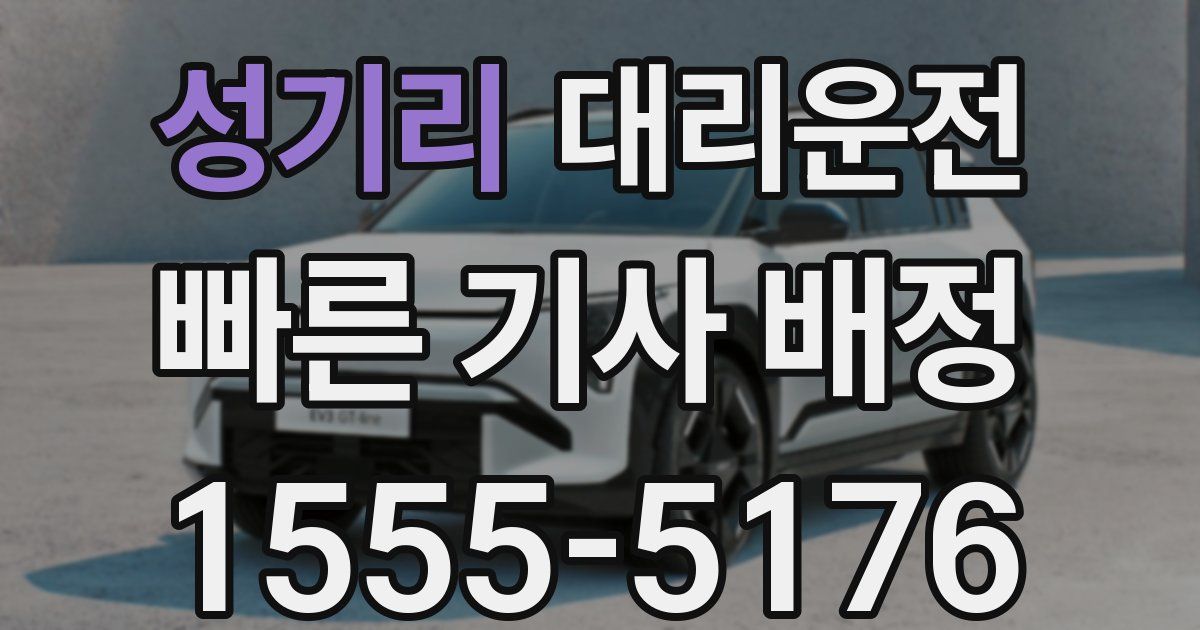 일일대리기사