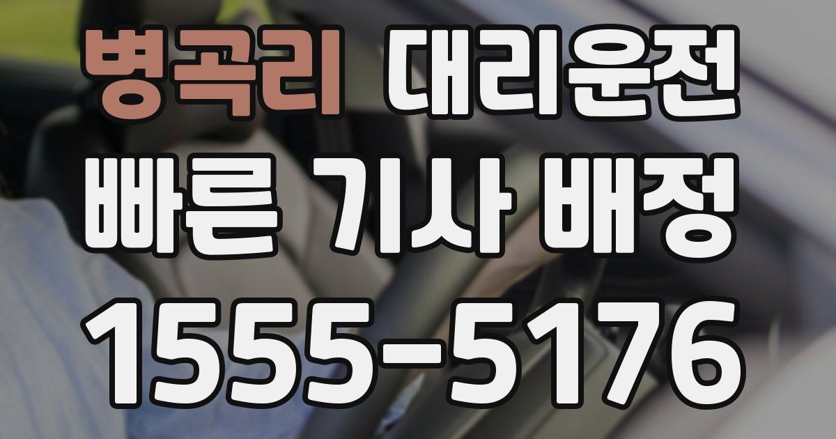 일일대리기사