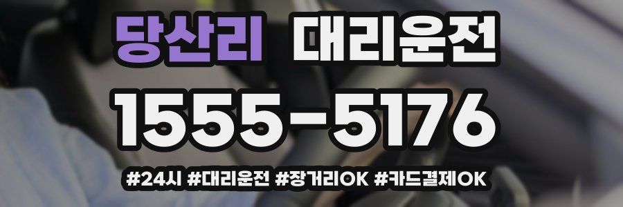 당산리 대리운전