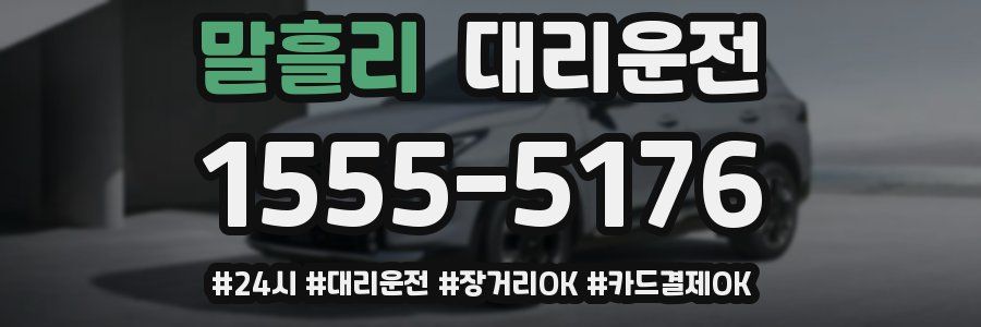 말흘리 대리운전