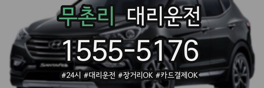 무촌리 대리운전