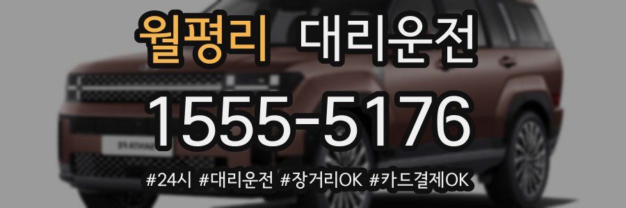 월평리 대리운전