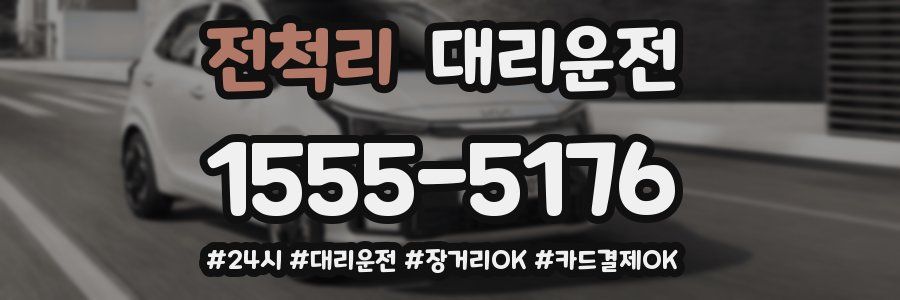 전척리 대리운전