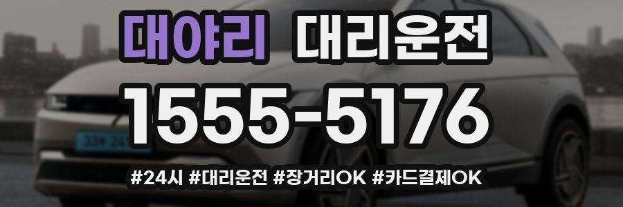 대야리 대리운전