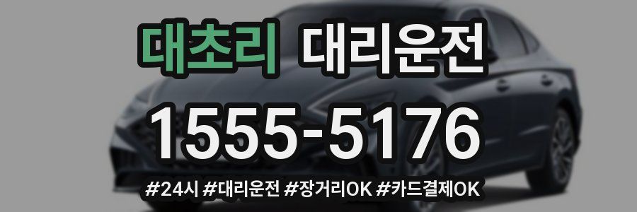 대초리 대리운전