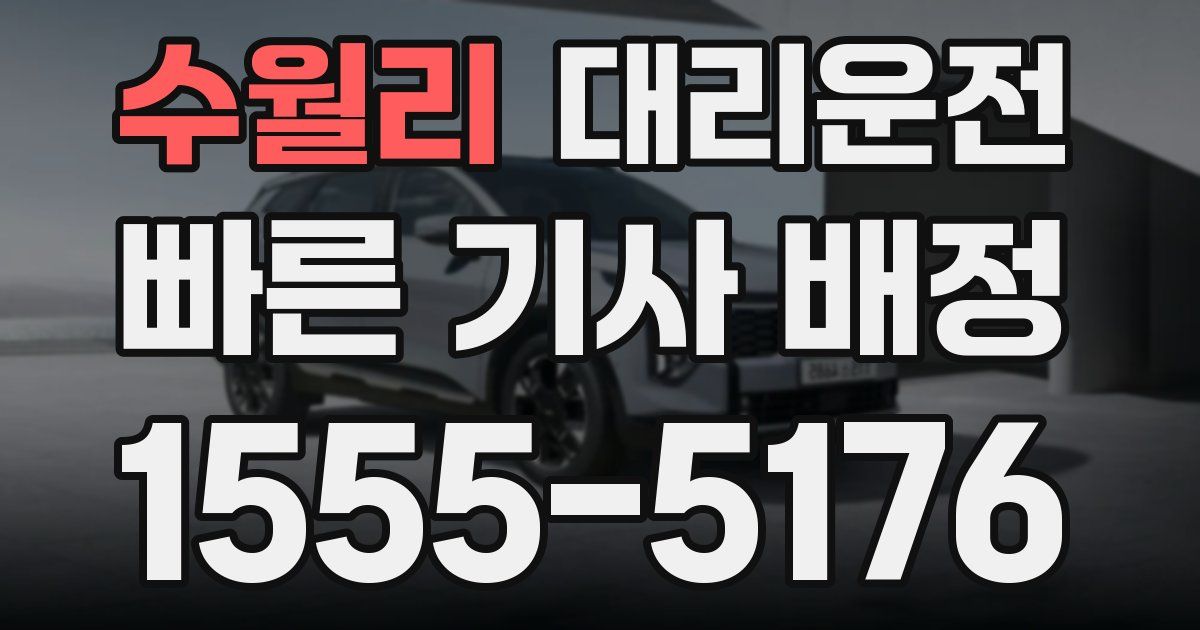 일일대리기사
