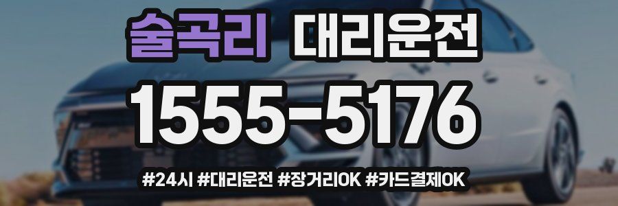 술곡리 대리운전