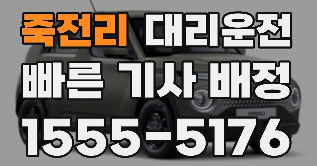 일일대리기사