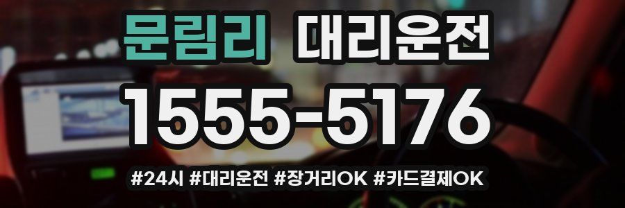 문림리 대리운전