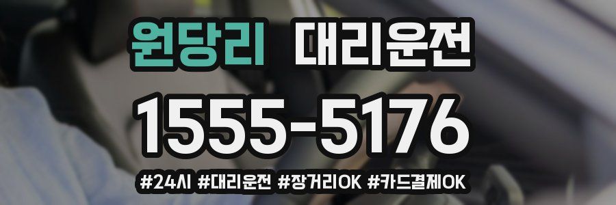 원당리 대리운전