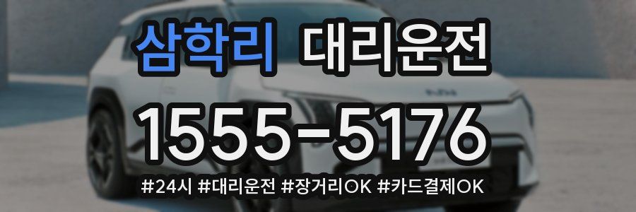 삼학리 대리운전