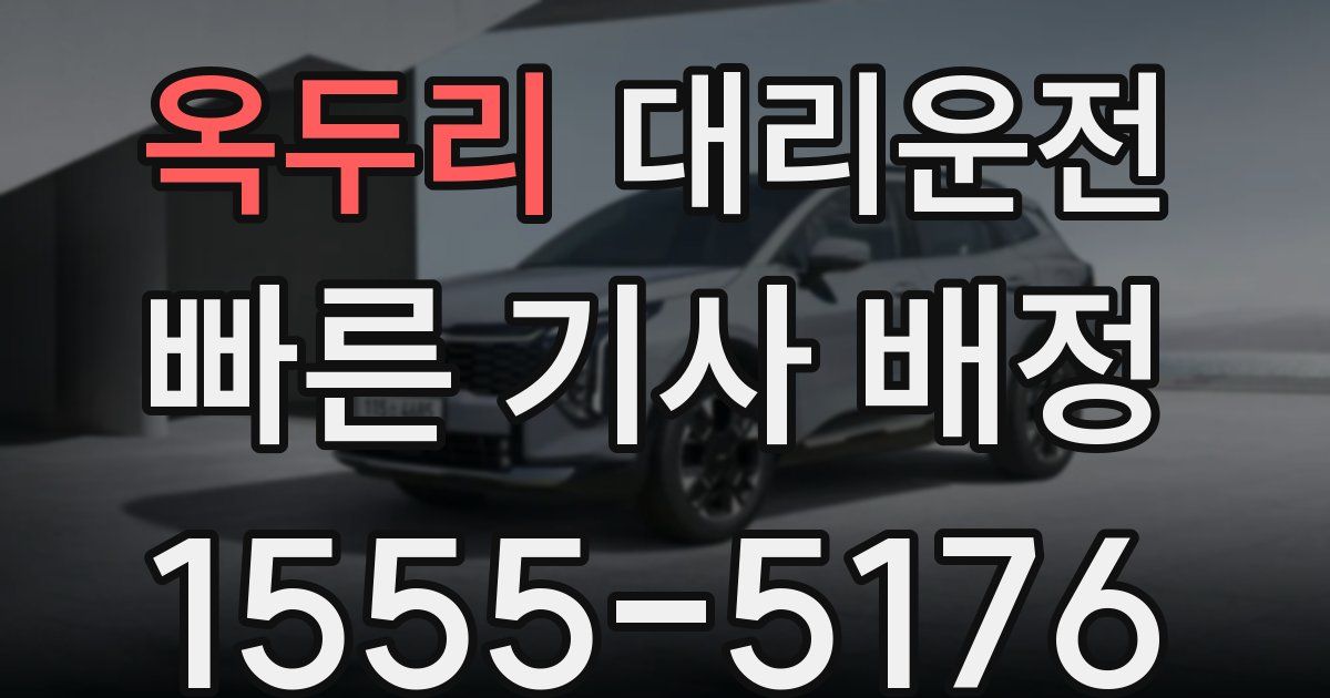 일일대리기사