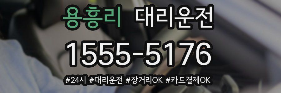 용흥리 대리운전