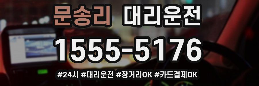 문송리 대리운전