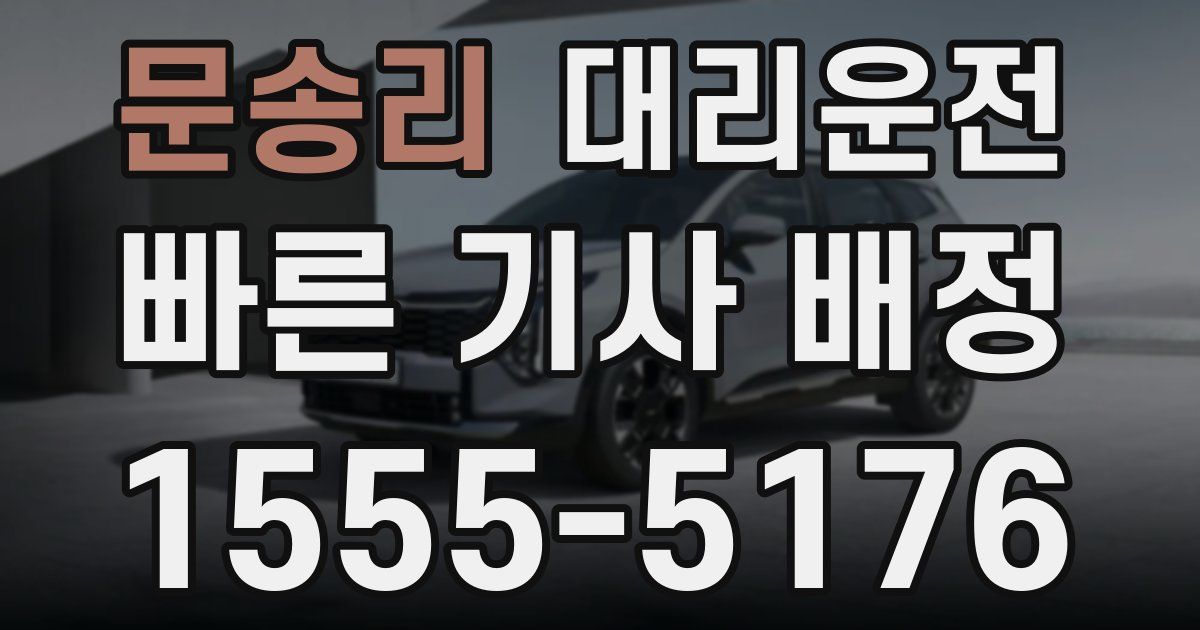 일일대리기사