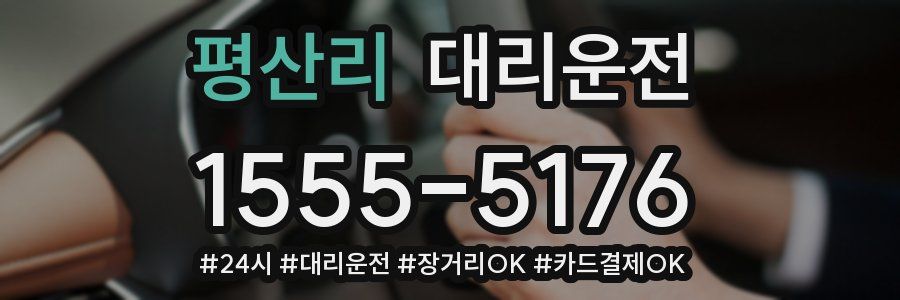 평산리 대리운전