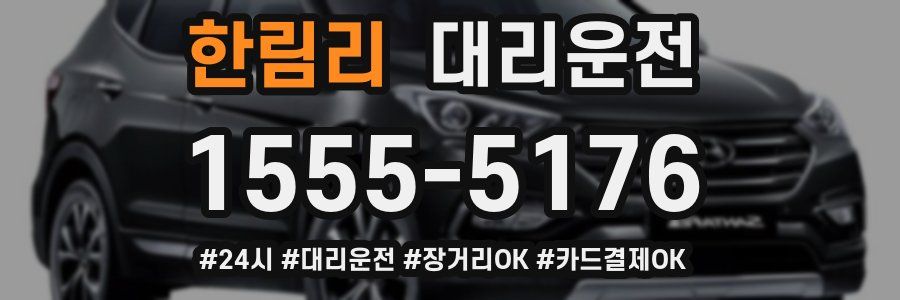 한림리 대리운전