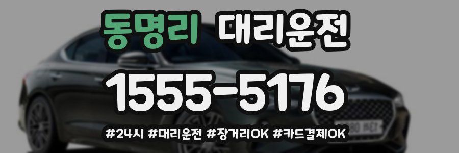 동명리 대리운전