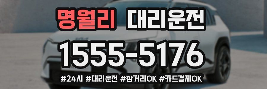 명월리 대리운전