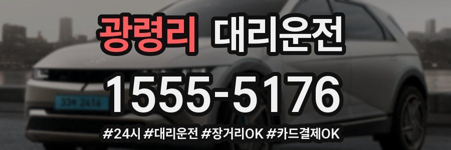 광령리 대리운전
