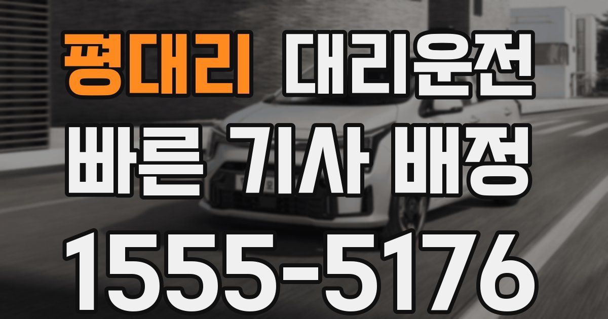 일일대리기사