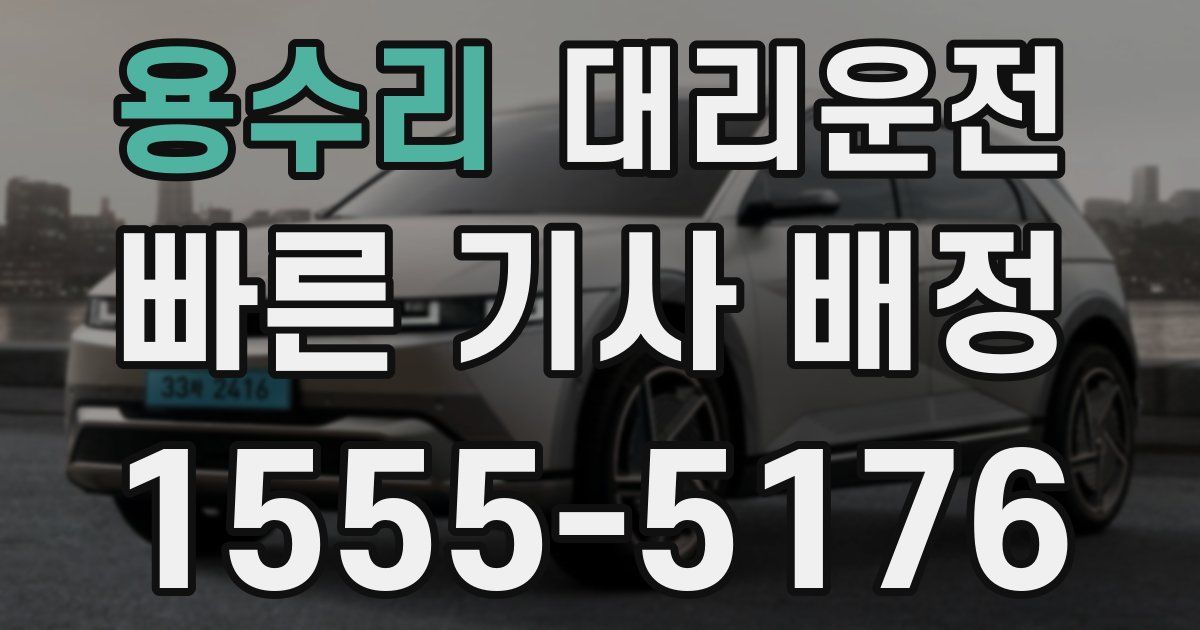 일일대리기사