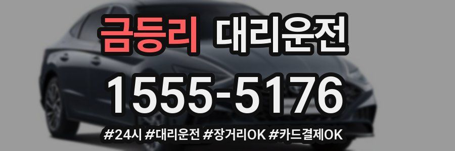 금등리 대리운전