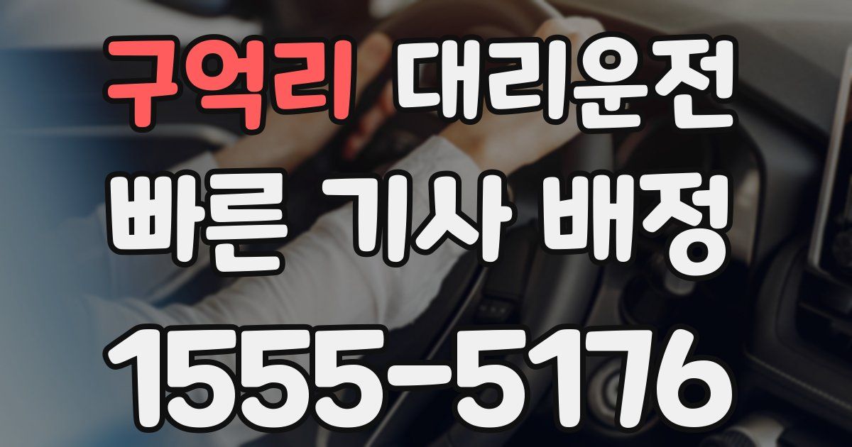 일일대리기사