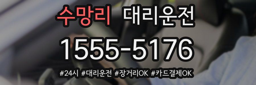 수망리 대리운전