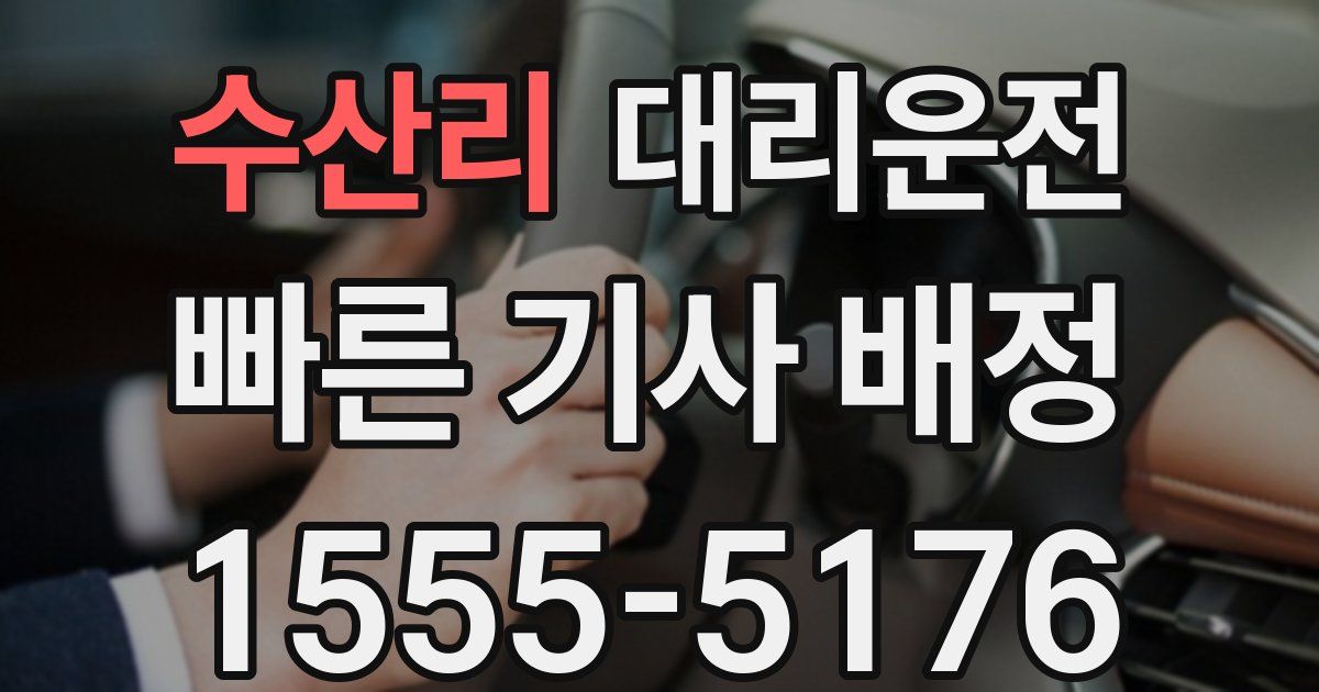 일일대리기사