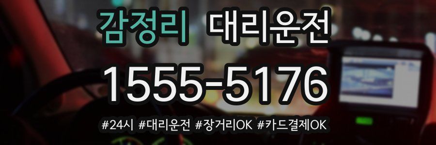 감정리 대리운전