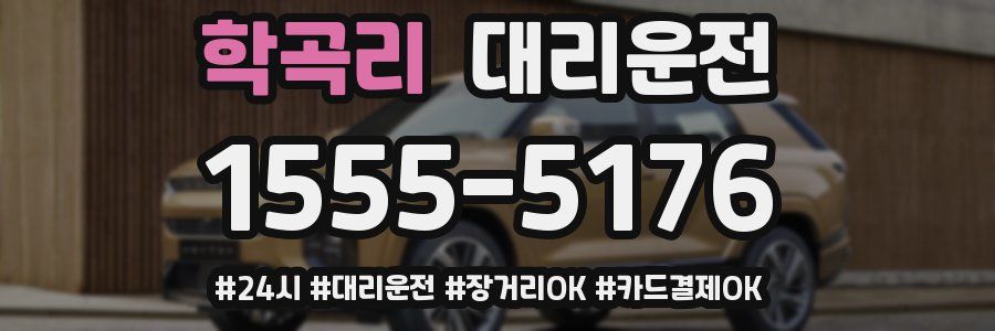 학곡리 대리운전