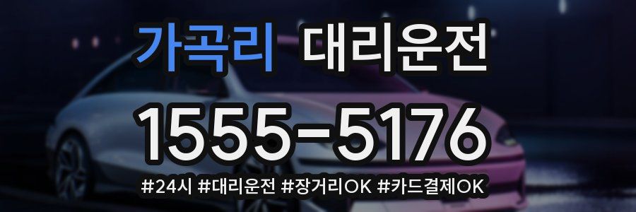 가곡리 대리운전