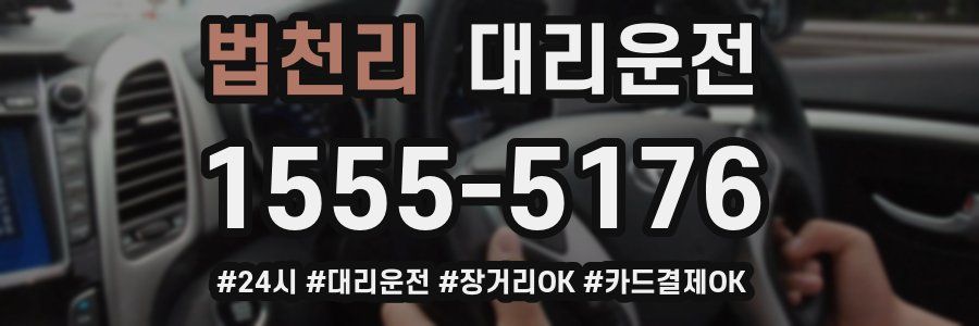 법천리 대리운전