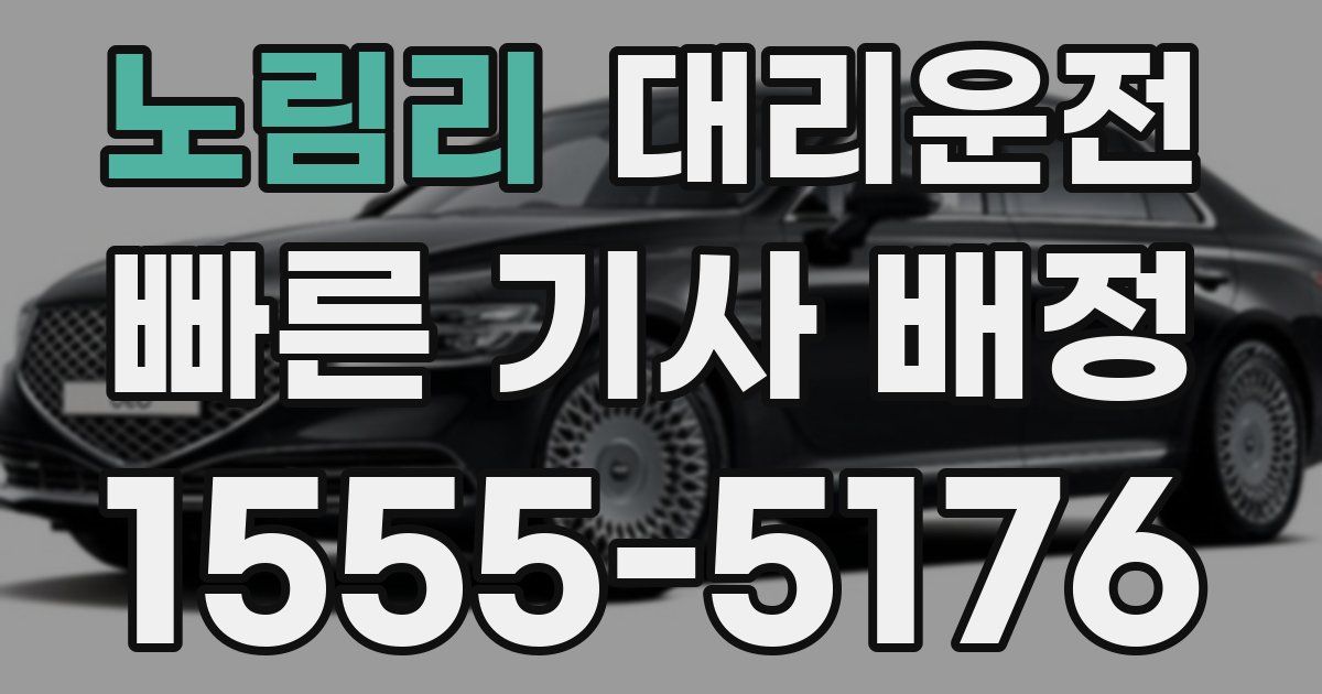 일일대리기사