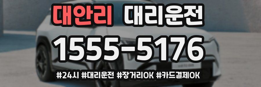 대안리 대리운전