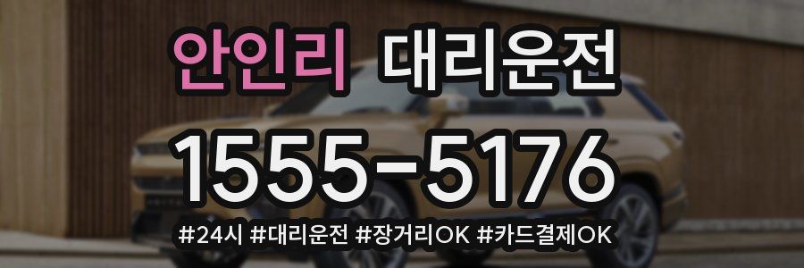 안인리 대리운전