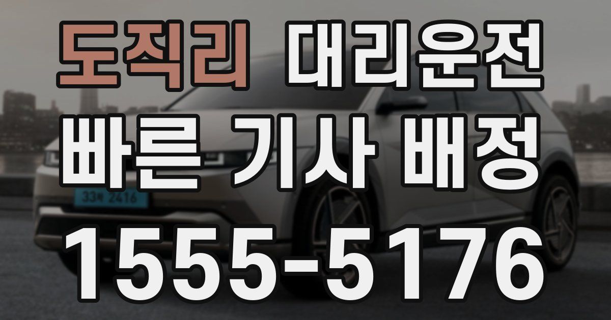 일일대리기사