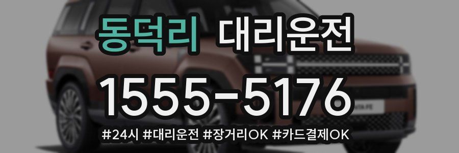 동덕리 대리운전