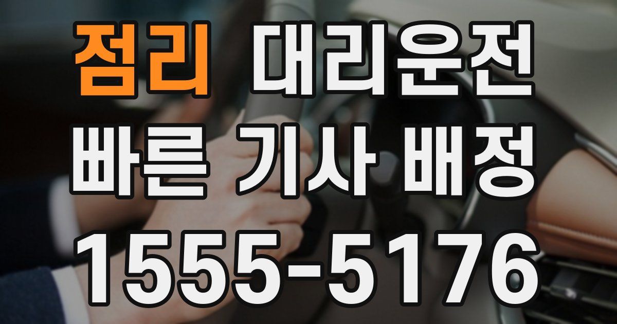 일일대리기사
