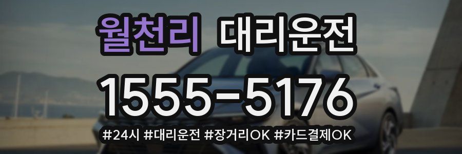 월천리 대리운전